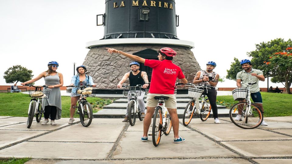 Miraflores e San Isidro de Bicicleta foto 4